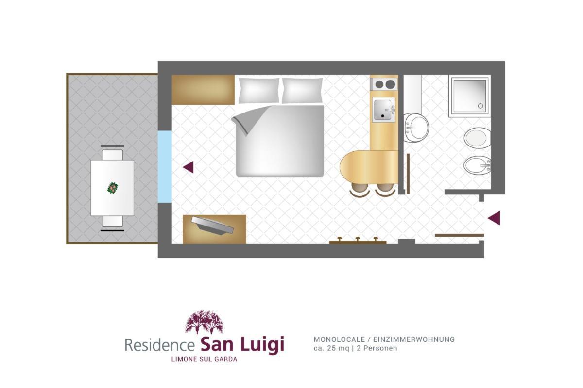 Residence San Luigi Limone sul Garda Esterno foto